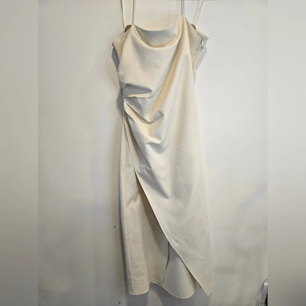 A.L.C. Charlotte Cream Dress Size 8 Nwot. - Picture 4 of 16